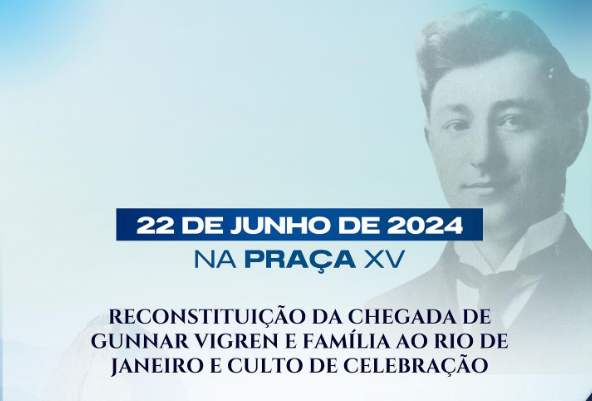 reconstituição da chegada de gunnar vingren